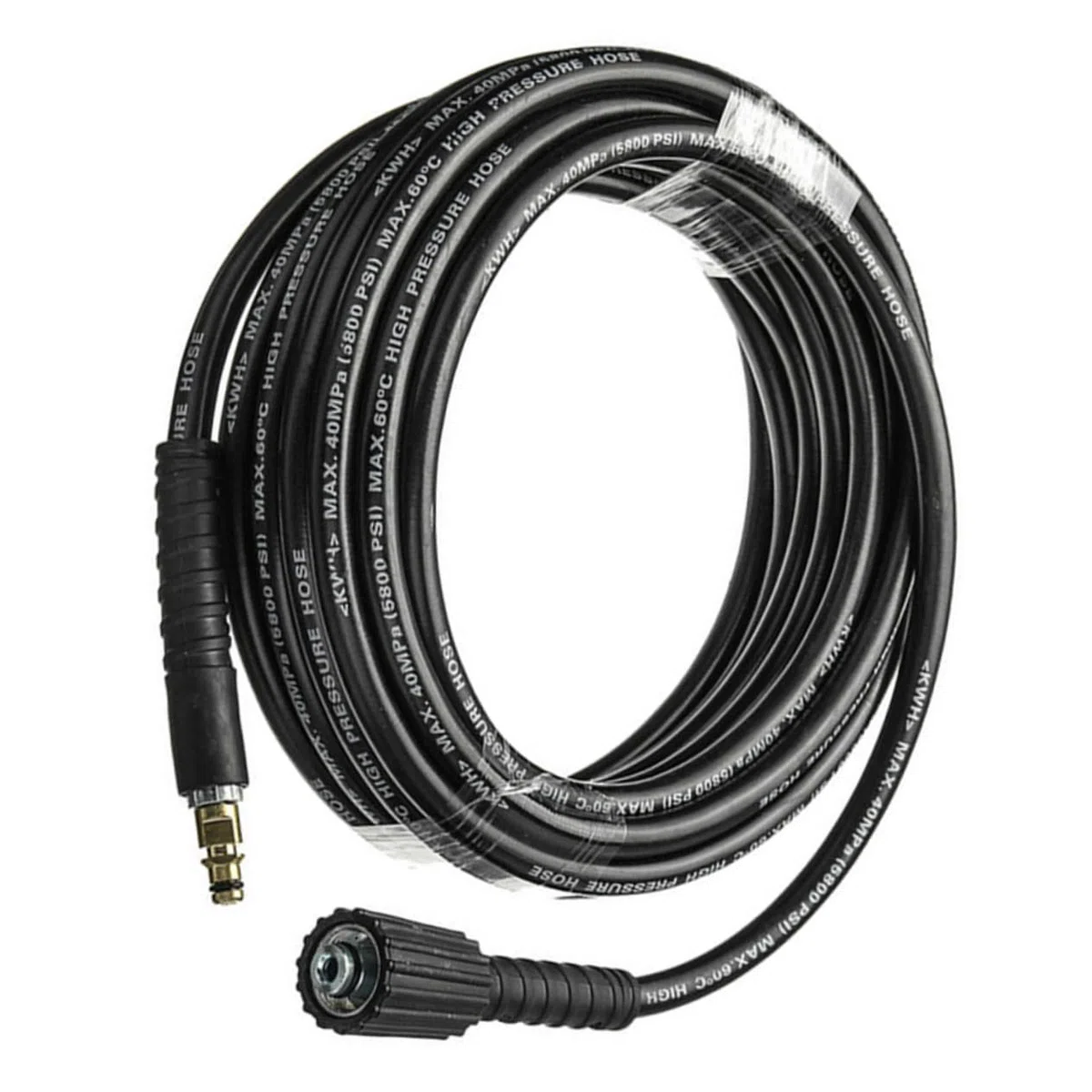 Manguera de Presión para Lavadora Tubo de Agua Plástico Reforzado para Limpieza con Alta Presión Compatible con Hidrolimpiadoras