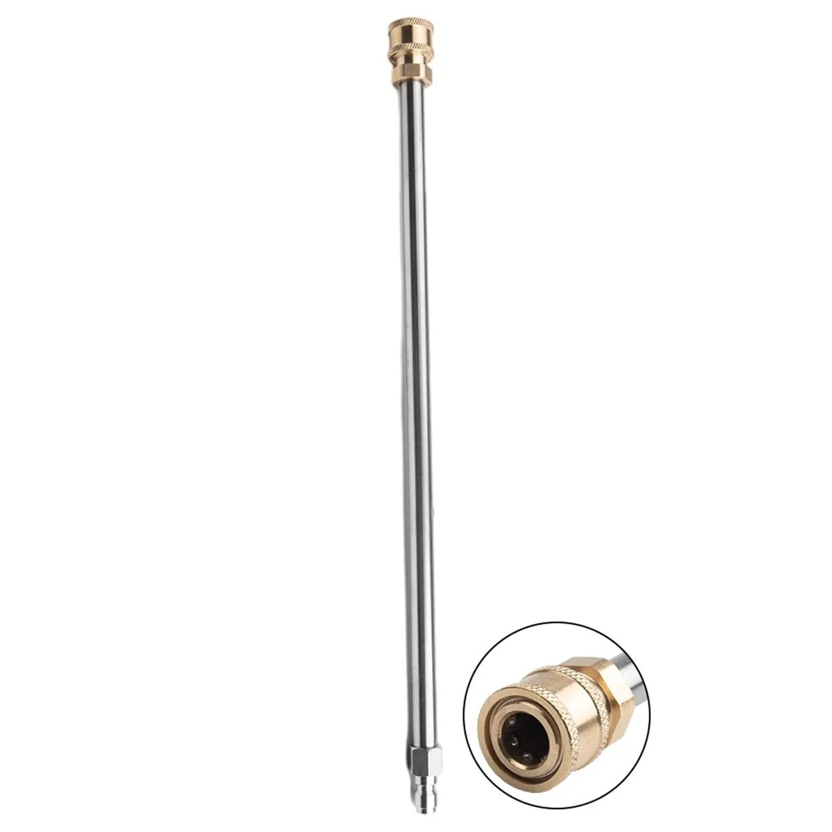 Varilla de extensión para lavadora de alta presión Arandela de extensión herramienta profesional conexión rápida 1/4 pulgada y 16 pulgadas/40 cm for alta presión