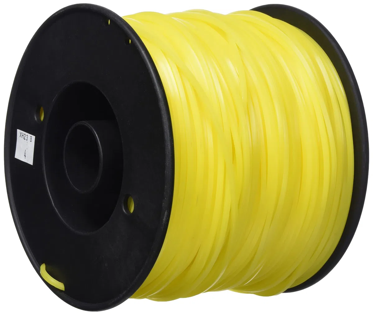 Stihl Mähfaden Quadradisch - Hilo de Cortar de Plástico, 3,0 mm x 162 m, Color Amarillo