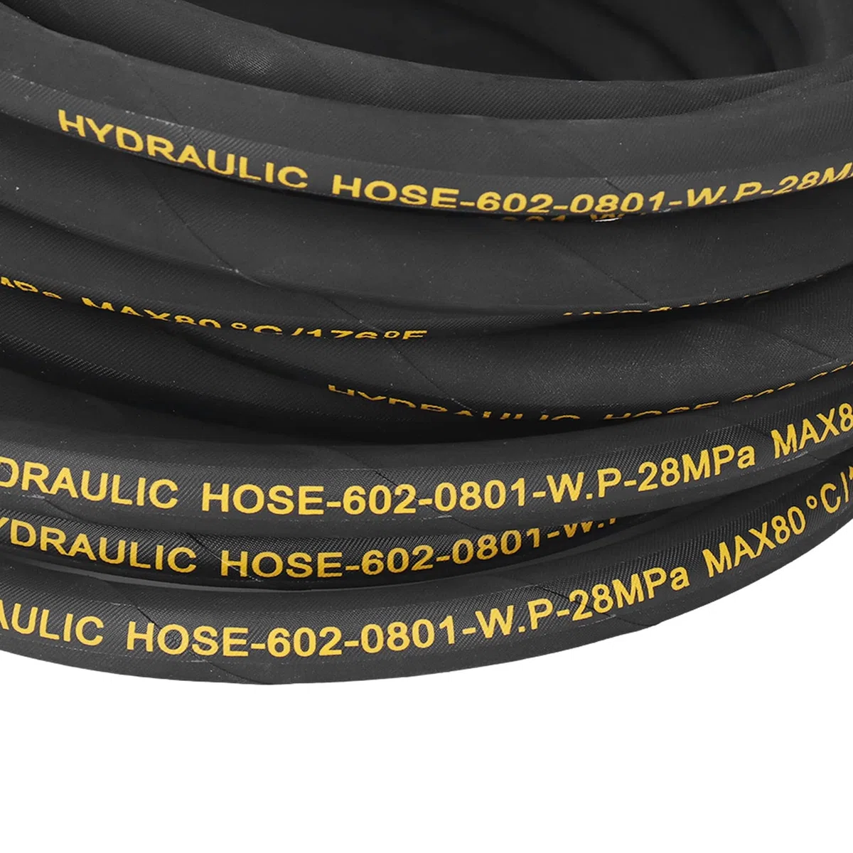 Manguera de lavadora de alta presión 10M M22x1.5mm Rosca hembra 4061PSI Revestimiento de goma resistente con accesorios de acero inoxidable para lavado de autos y limpieza
