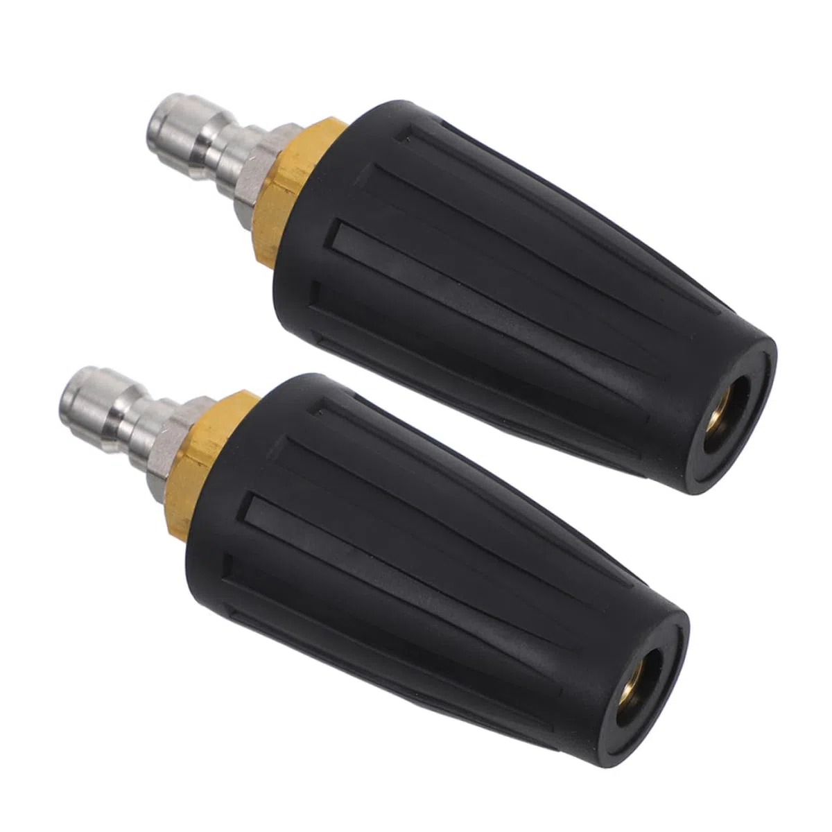 2piezas Boquilla De Hidrolavadora Giratoria Turbo Para Limpiar Superficies De Ladrillo Hormigón y Vinilo Con Pulverización De Alta Presión