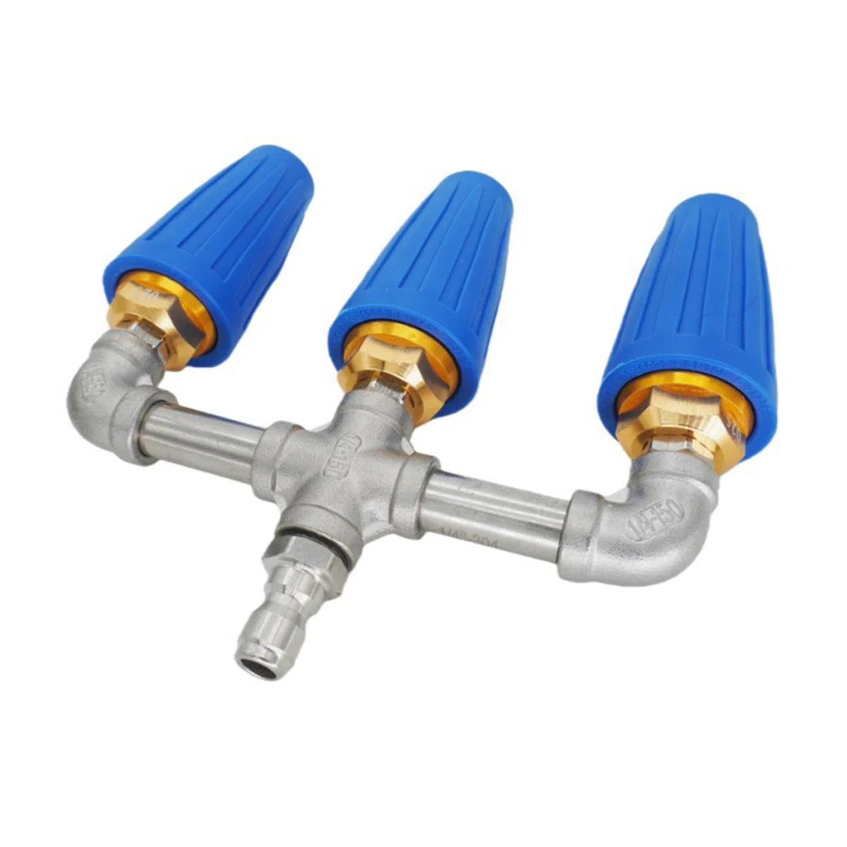 Boquilla Turbo Para Hidrolimpiadora 4000 PSI Resistente Con 360 Grados | Inyector Rotativo Para Limpiadora para Casa Jardín Pavimento Cercas Suelo Paredes Tarima Entrada