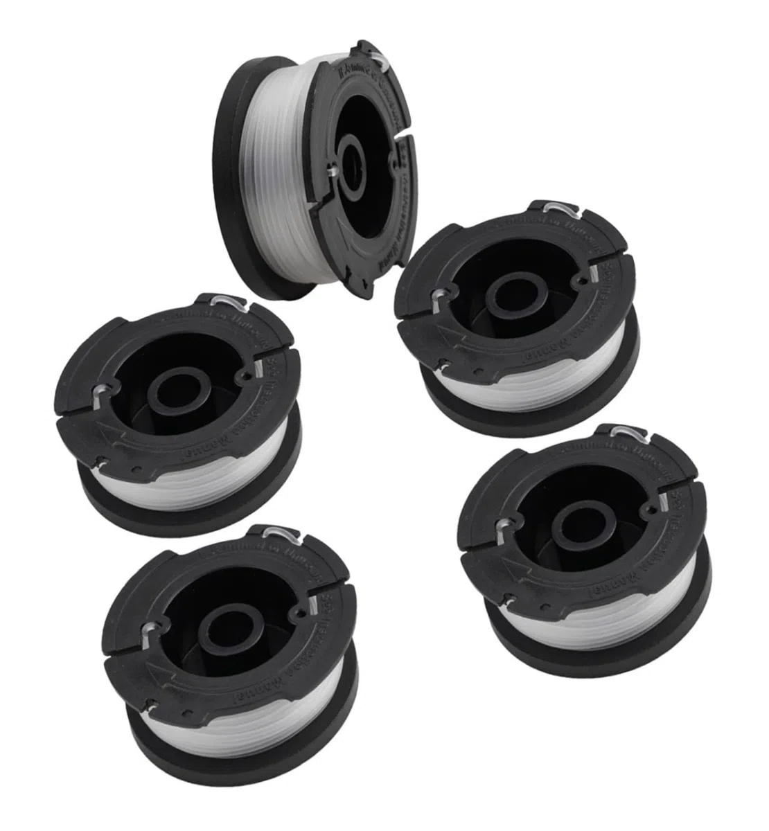 for Carrete y hilo de repuesto for cortadora de césped Black/Decker BESTA525 BESTA528 BESTA530 BESTE630 BD032(20 PCS)