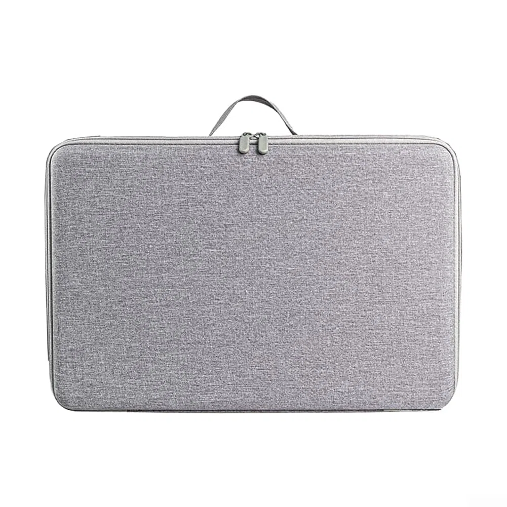 Compatible con Ecovacs W1s W2s W920 Bolsa de almacenamiento EVA Funda rígida Mango portátil para limpieza de ventanas Robot Protección (A)