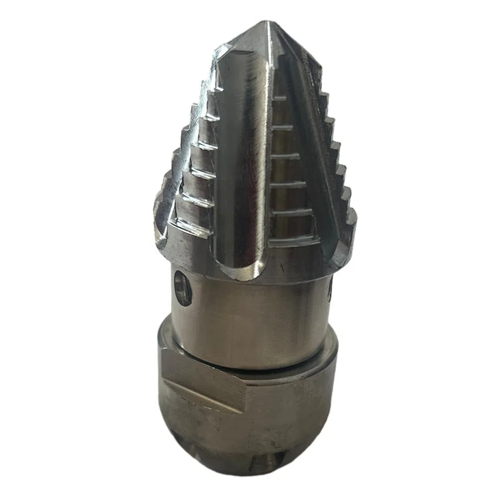 Boquilla giratoria de limpieza de drenaje de alta presión, líneas de alcantarillado de acero inoxidable, zanjas de drenaje, camiones de dragado, 40 L-70 lmin, 1 pieza