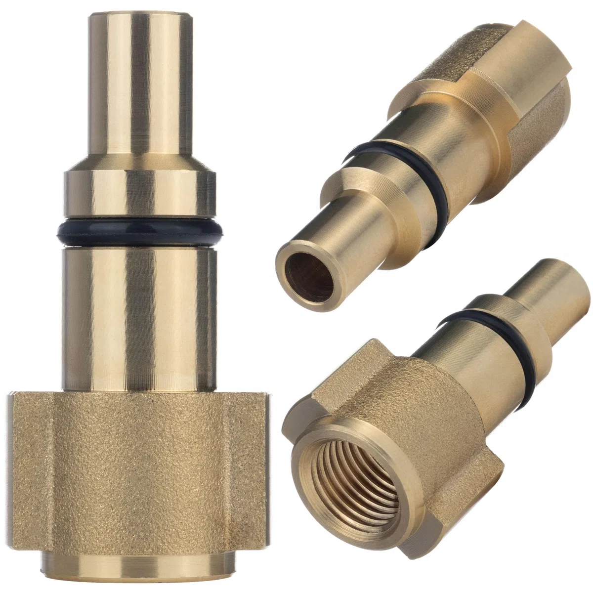 Rosfix Manguera de limpieza de conductos de 30 m, 160 bar, 60 °C, rosca de 1/4 pulgadas, repuesto para Lavor, Parkside PHD, accesorio para limpieza de desagües