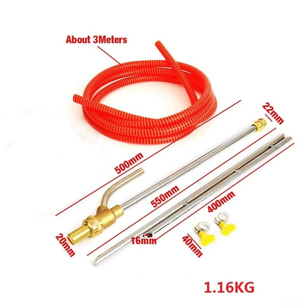 Kit de chorro de arena para lavadora a presión, kit de limpieza de alta presión para lavadora a presión, accesorios de repuesto de 1/4 pulgadas, 5000 PSI