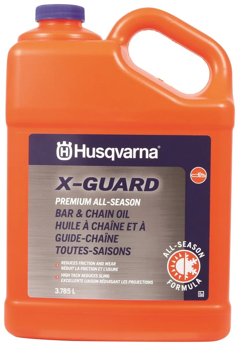 Husqvarna X-Guard Premium All Season Bar & Chain Oil, 1 galón