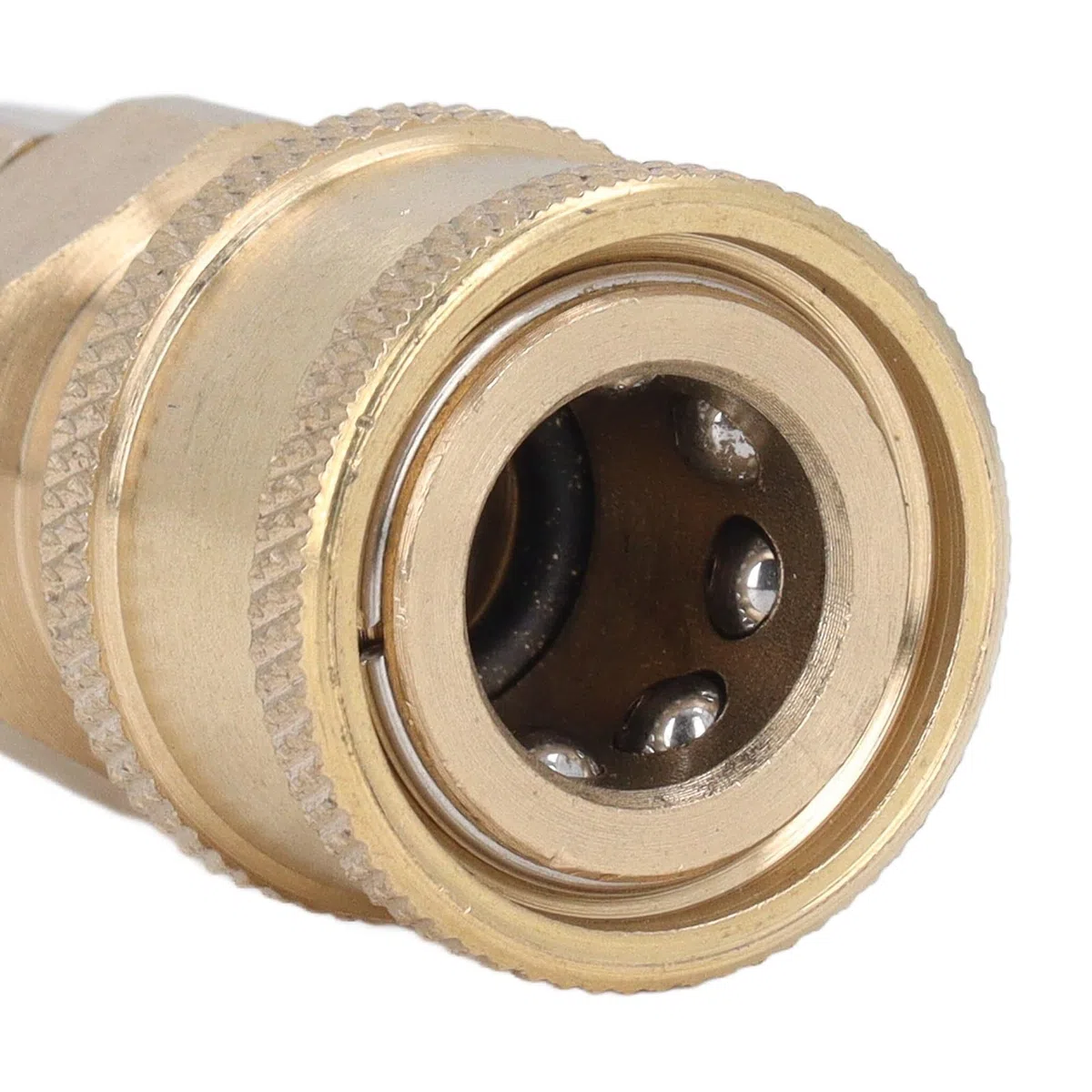 Generic Lanza de Lavado a Presión Duradera de Acero Inoxidable con 6 Boquillas de Pulverización Perfecta para la Limpieza del Coche y el Hogar