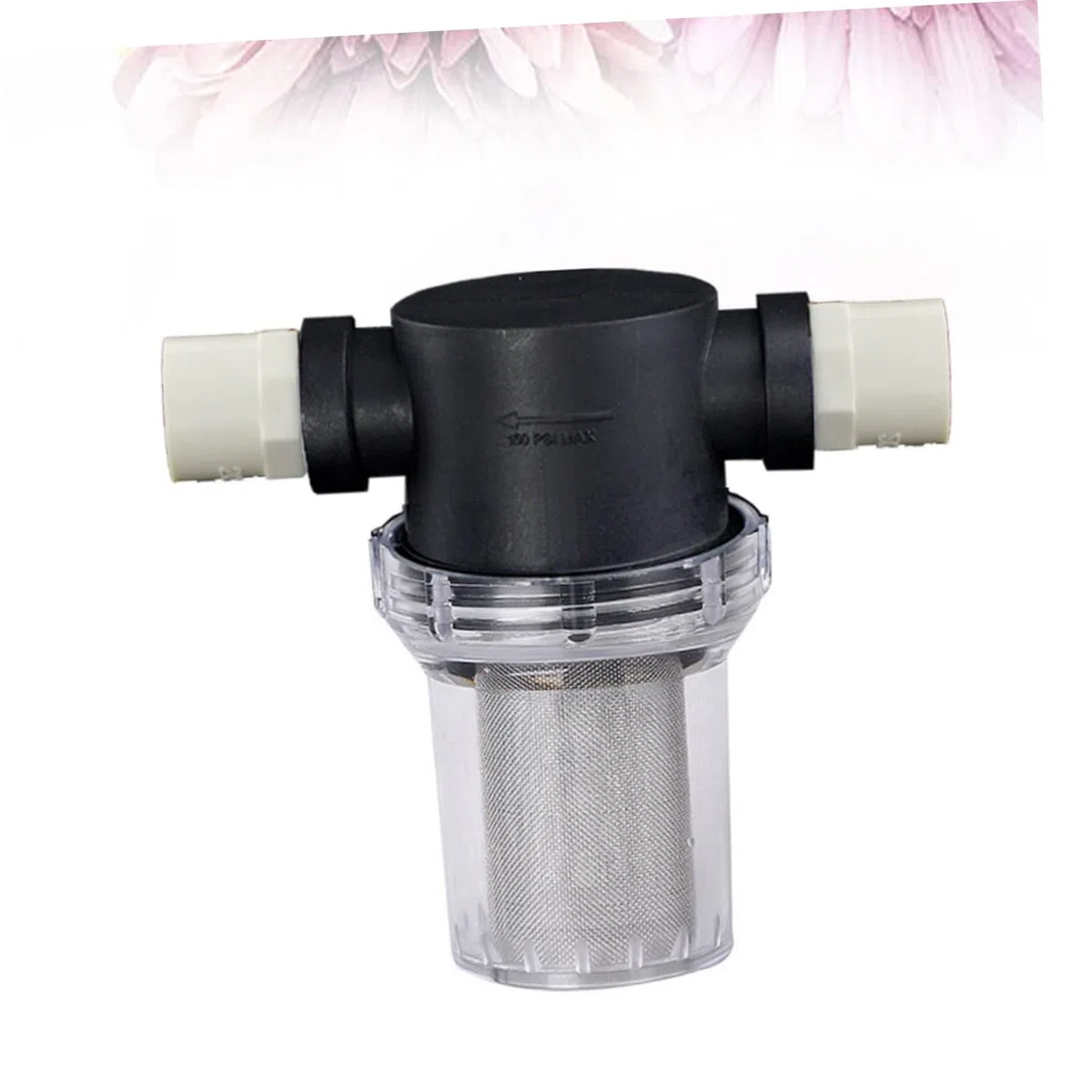 OUNONA 3piezas Filtro De Agua De Alta Presión con Conector y Tubo PVC De Malla Limpieza De Jardín y Lavadoras Presión