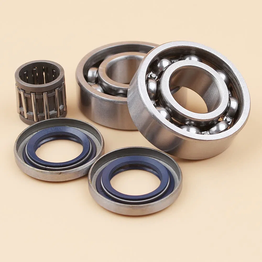 Kit de Sello Aceite del cojinete cigüeñal Compatible con Motores Motosierra 359, 357 XP y 357XP. Repuestos for Herramientas jardinería Motosierra