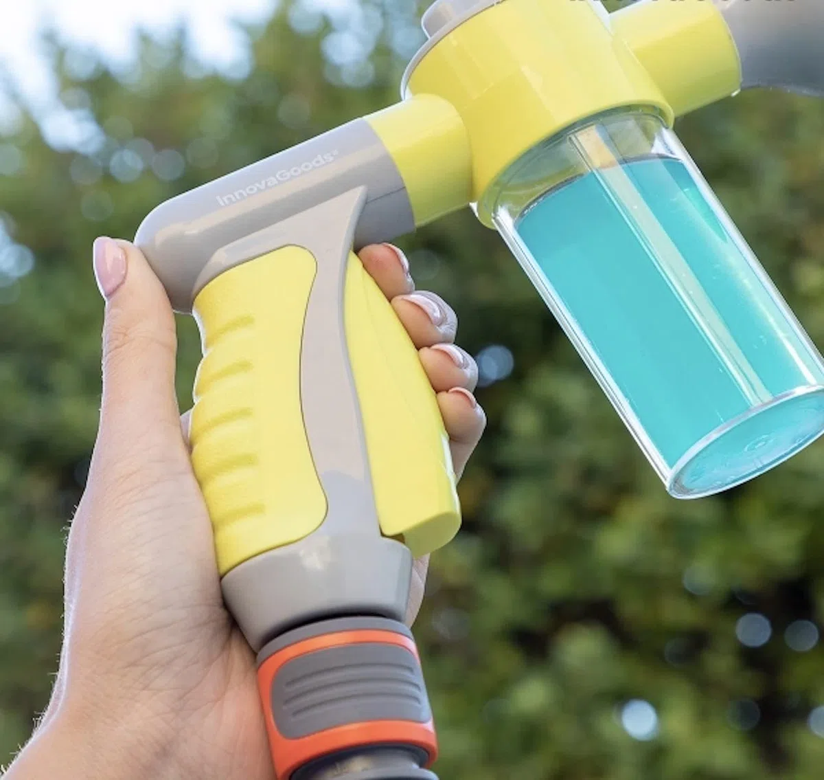 Pistola de Agua de jardín Auto portátil de Espuma Lanza de Agua Pistola de Alta presión 3 Grado Boquilla de Chorro pulverizador de Lavado de Coches Lavadora Automóviles de Herramientas