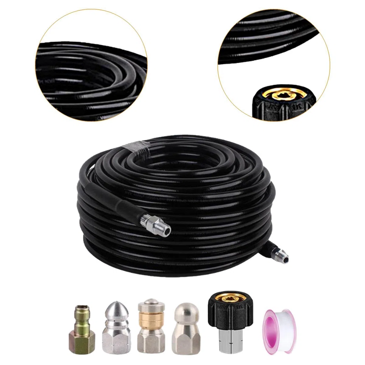 MagiDeal Kit de para hidrolavadora, Repuesto para jardín, riego de Patio, césped, Piezas versátiles, Herramientas para Lavado de, Style G