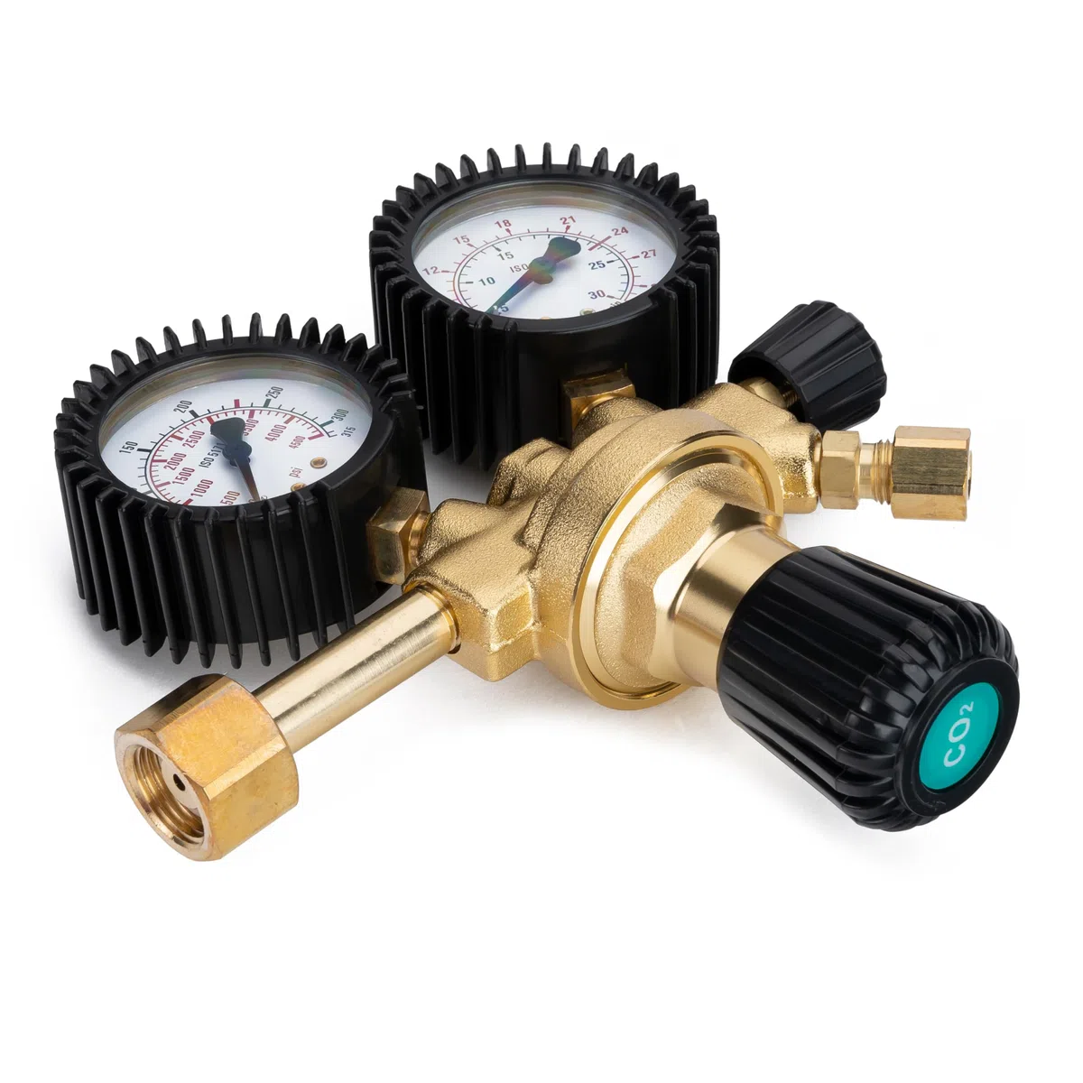 Reductor de presión IPOTOOLS Regulador de presión para equipos de soldadura de argón/CO2 gas inerte a MIG/MAG