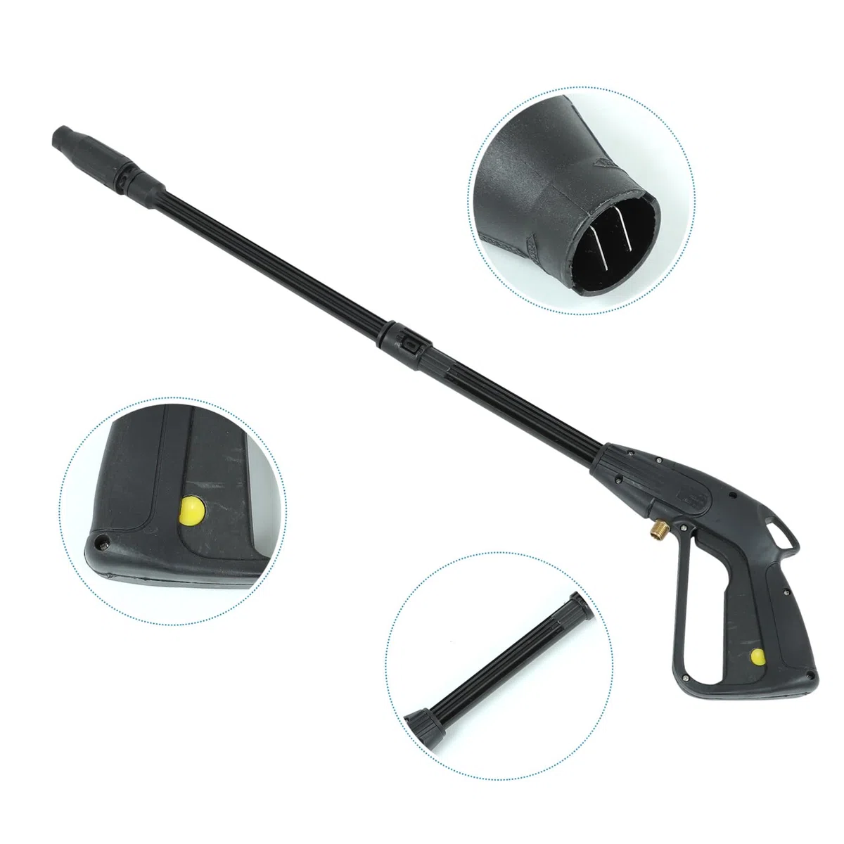 Mikikit Boquilla de Lavado de Coches Accesorios para Hidrolavadoras Pulverizador de Agua Presión para Limpieza de Coches de Hidrolavadora Herramientas de Limpieza