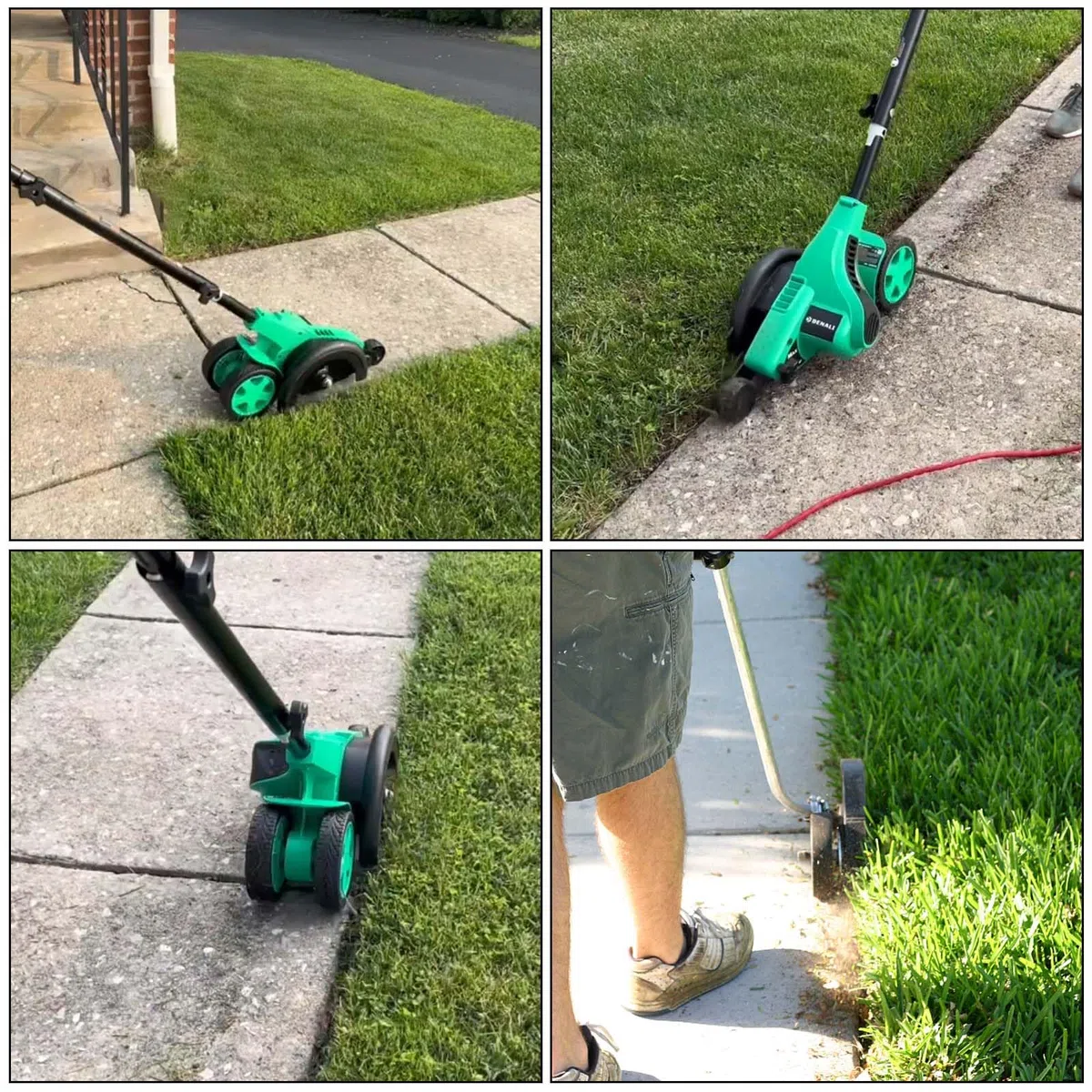 Paquete de 3 cuchillas de bordeadora de 1 pulgada con agujero central, compatibles con Stihl, Ego, Echo, Ryobi, Kobalt Edger, reemplaza 720-237-001, 4133-713-4101, 216062, 613223, 237001