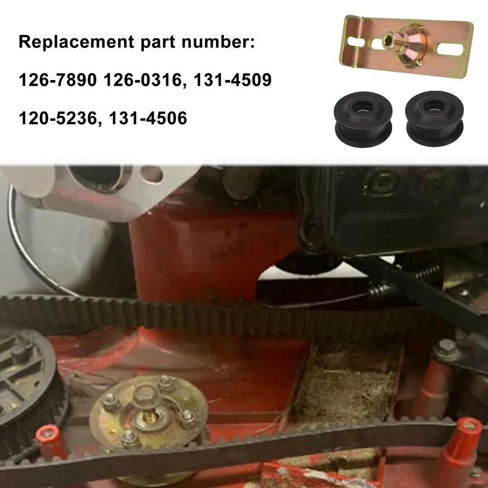 Para Toro y para Exmark Poleas de repuesto y kit tensor para cortacésped modelo 1267890 1265880 1260316 1314506 1314509 para mantenimiento de equipos