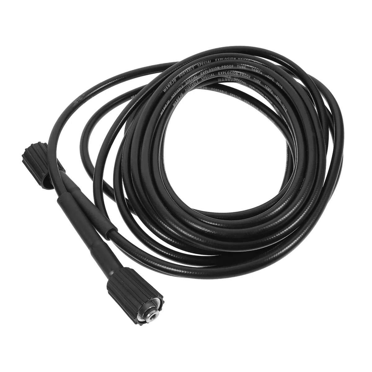 Manguera De Alta Presión Para Hidrolimpiadora Jardín 9 Metros Pvc Flexible Resistente Desgaste Conexiones M22 Limpieza Vehículos Exteriores