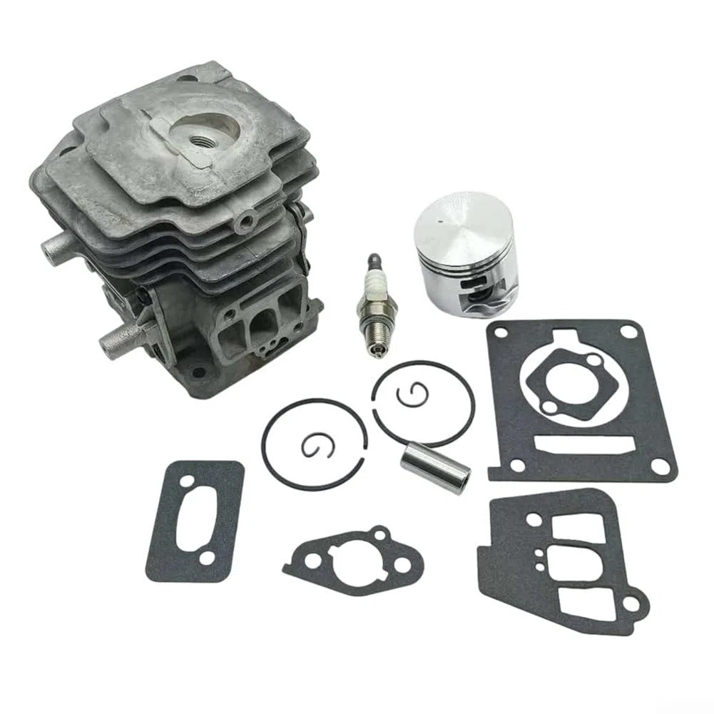 Kit de cilindro y pistón para modelos de desbrozadora FS240 FS240C FS240R FS240RC FS360C FS361C incluyendo juntas para reparación de equipos de paisajismo al aire libre y rendimiento suave