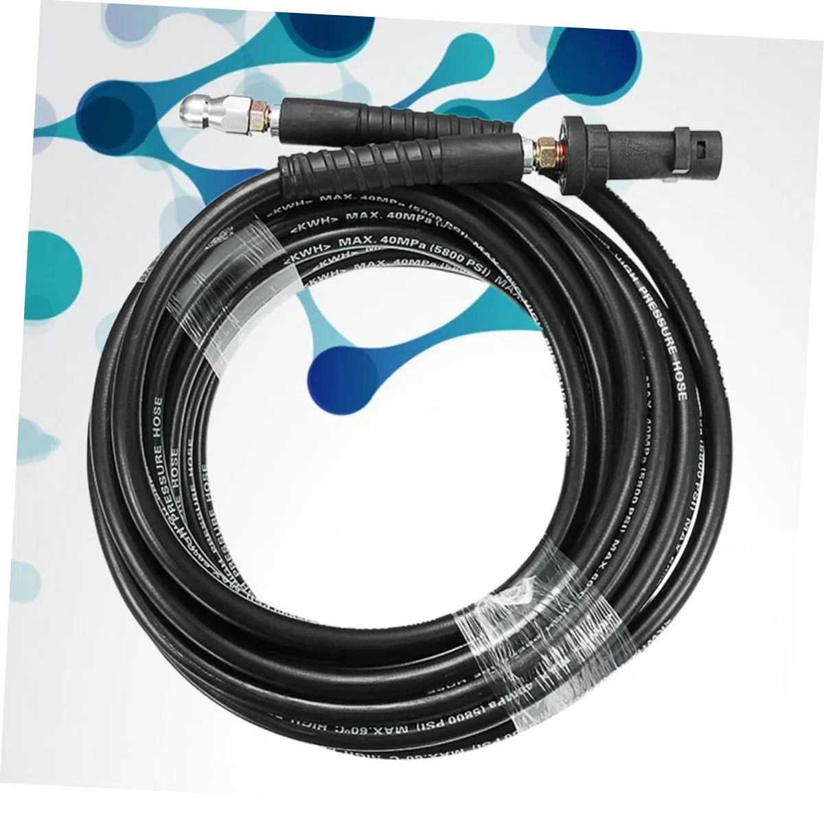 Manguera de Alta Presión de Lavadora Compatible con Karcher Flexible para Limpieza de Desagües y Tuberías Accesorio para Hidrolimpiadoras Eléctricas