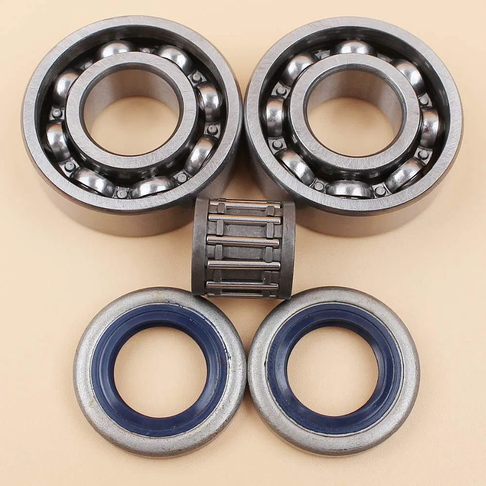 Kit de Sello Aceite del cojinete cigüeñal Compatible con Motores Motosierra 359, 357 XP y 357XP. Repuestos for Herramientas jardinería Motosierra