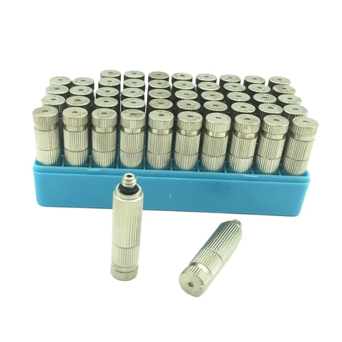 (50 unids/lote) boquillas de nebulización de latón de alta presión antigoteo 10/24 UNC 0,1/0,2/0,3/0,4/0,5mm Boquillas