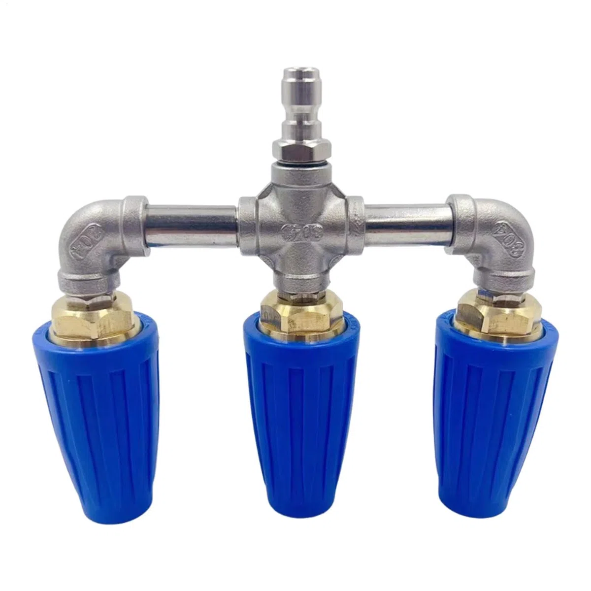 Lavadora de alta presión con boquilla turbo, boquilla turbo para lavadora a presión - Boquilla triple para lavadora a presión | Boquilla Turbo 4000PSI, herramienta de cabeza de lavadora de alta