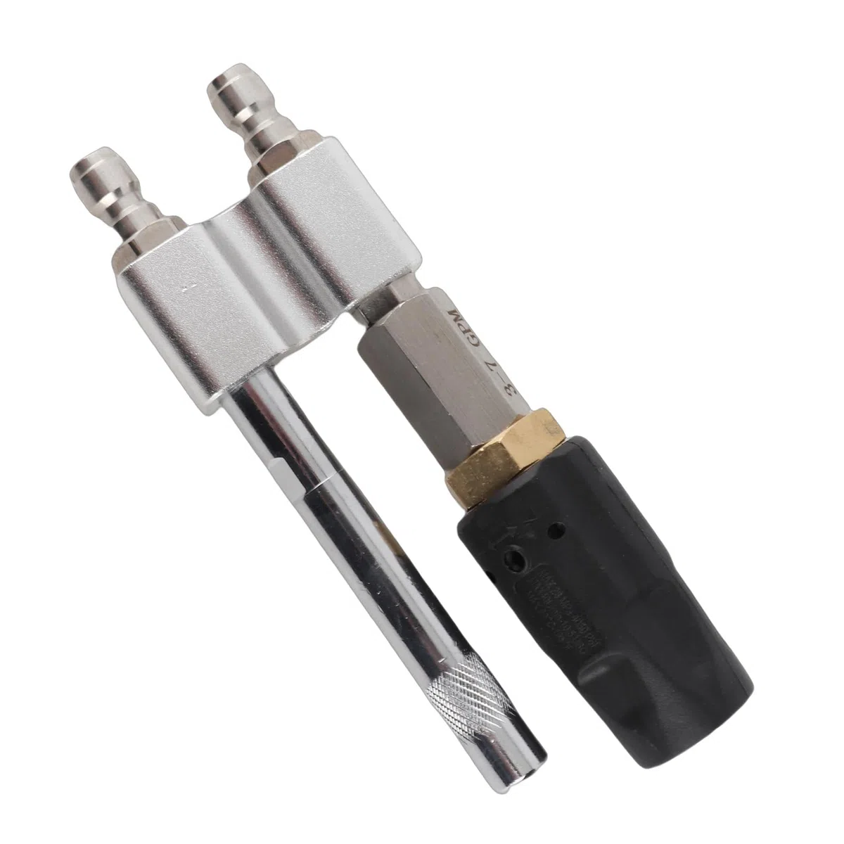 Punta M5 Boquilla giratoria Lavadora a presión Boquilla de jabón de largo alcance Ajustable 0 60 grados Patrón de pulverización 1000 4050 PSI 3 7 GPM para limpieza a alta p