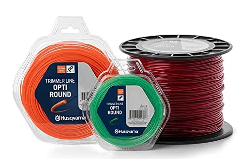 Husqvarna 597668832 - Hilo para desbrozadora (2,7 mm, 240 m), Color Amarillo