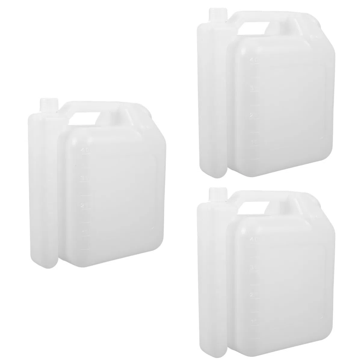 TOYANDONA 3 Piezas Botella Mezcladora de Aceite para Motores de Tiempos para y Aceite de Limpiar Medición Precisa de para Motosierra y Cortacésped