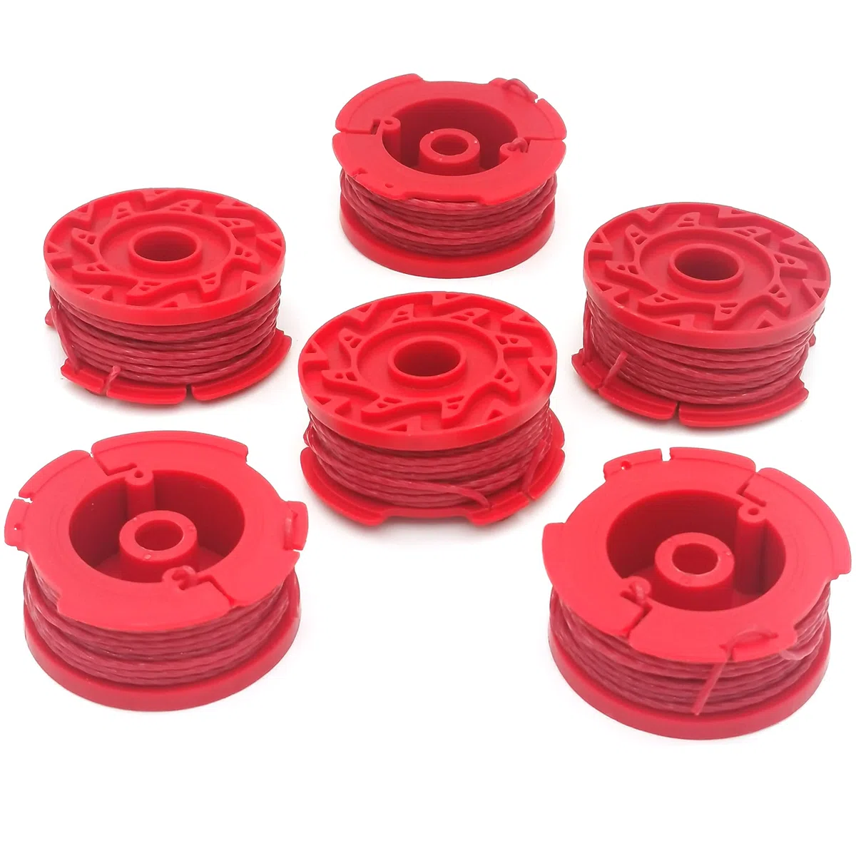 CMZST080 CMZST0803 - Línea de recortadora de hilo de 0.08 pulgadas, 20 pies, paquete de 6, compatible con CMCST910 Series Craftsman Weed Wacker String Trimmer Bobina de repuesto