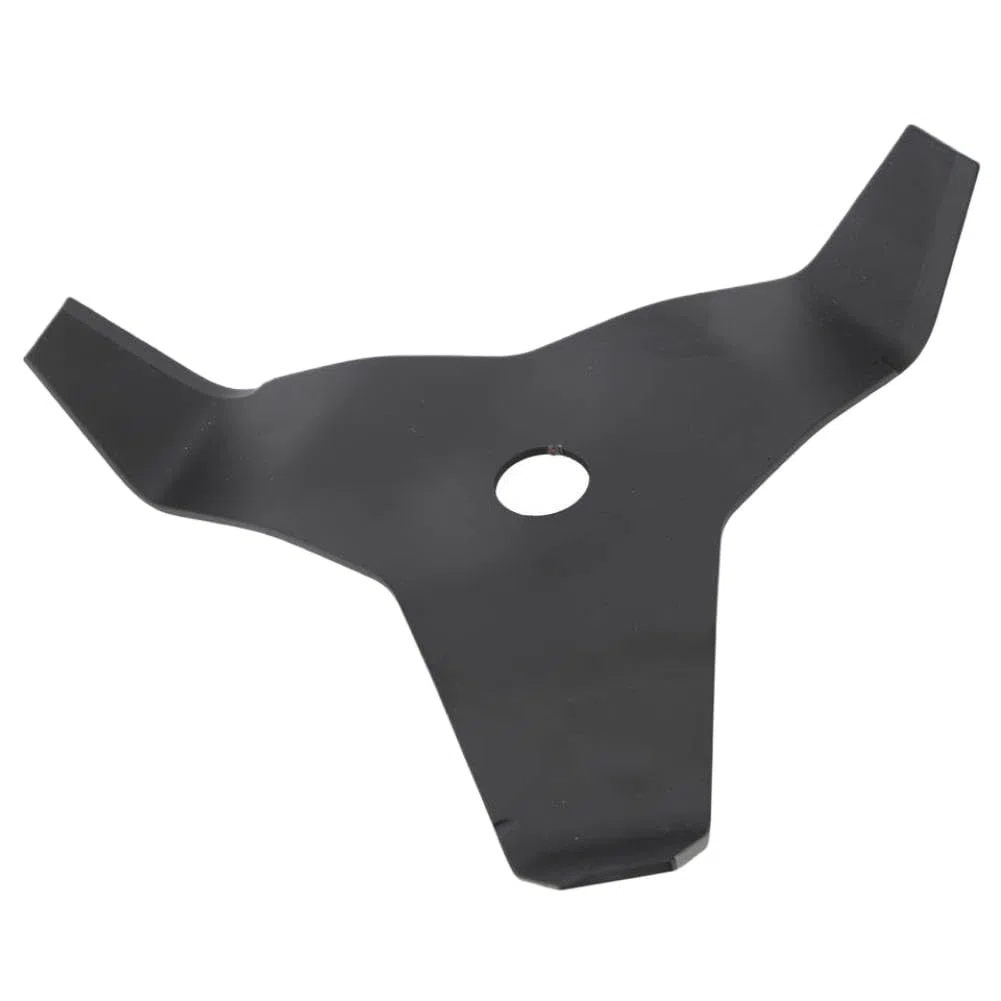 Cabezal de Desbrozadora de Acero al Carbono con 3 Dientes Compatible con Recorte de Arbustos en Jardín y Patio