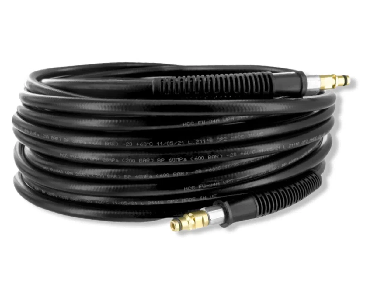 M&M Smartek manguera alta presión 30 m para Kärcher, ref. 2.641-721.0 | Manguera reforzada de alta presión con protección anti-dobleces; comprobar conexiones, presión, temperatura y equipo seguro.