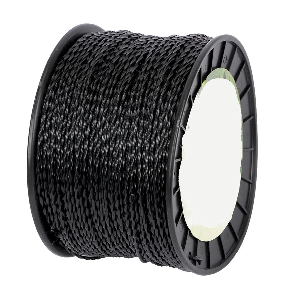 Hilo de corte en espiral, color negro, 2,7 mm x 264 m, cable cortacésped