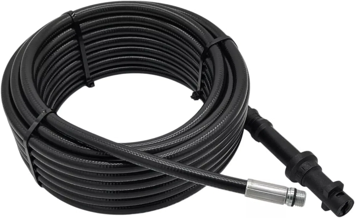 M&M Smartek manguera desatascadora 30 m boquilla espiral, para Kärcher | Kit desatascador con manguera, adaptadores y boquillas según variante; comprobar conexiones, presión, contenido y equipo.
