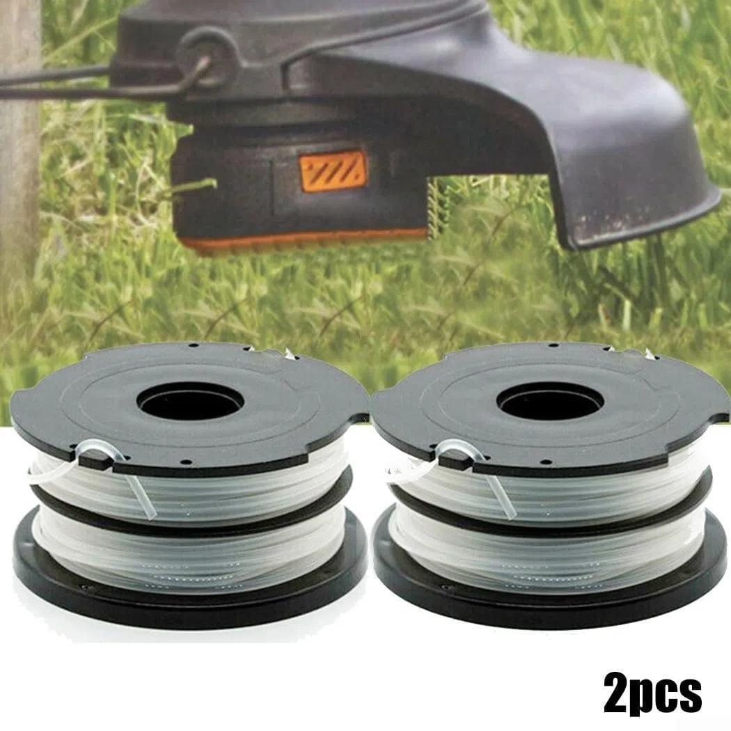 Bobina de Repuesto para Hilo de cortabordes, Paquete de 2 carretes e Hilos de Repuesto for Black & Decker GL315 y Otras desbrozadoras.