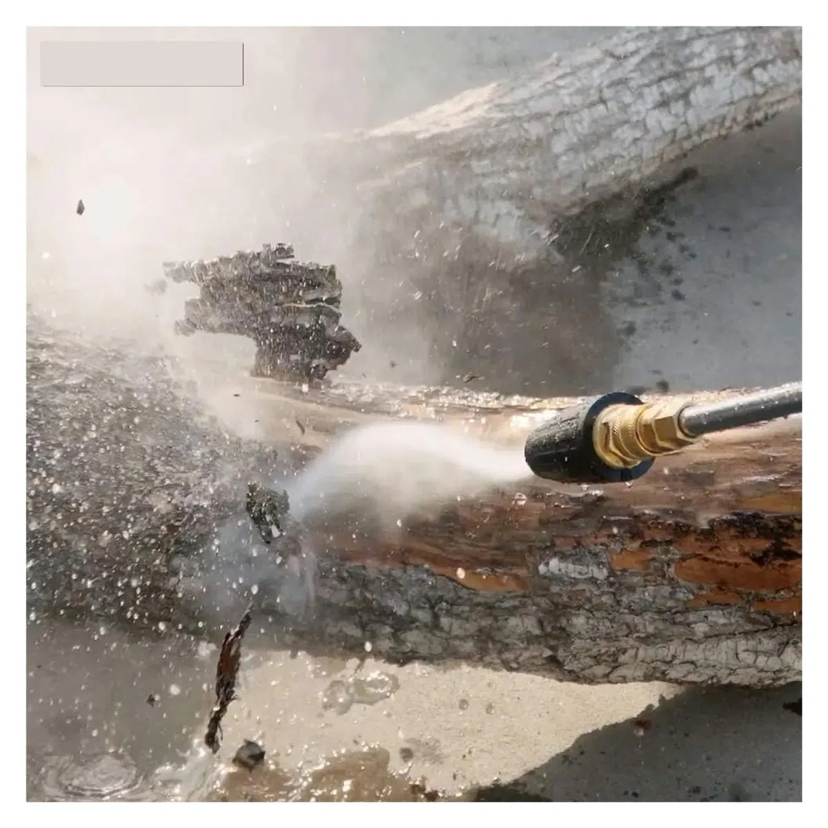 Boquilla de turbina para limpiador de alta presión 1 pulverizador con boquilla giratoria de 360 ​​grados y conexión rápida de 1/4" for hidrolavadoras de 4000 PSI.