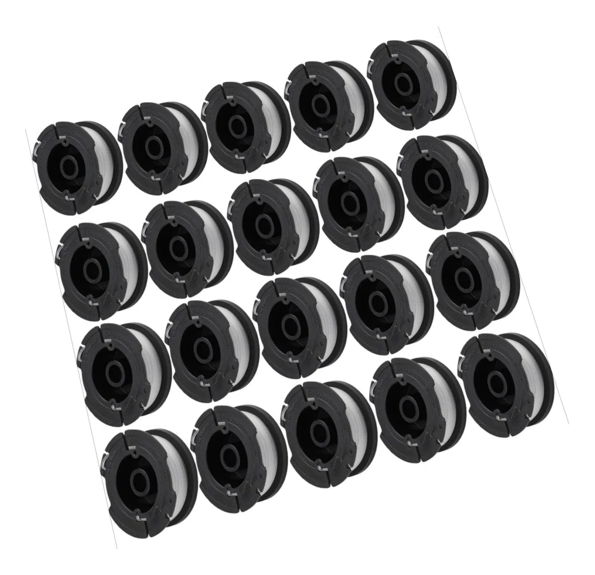 for Carrete y hilo de repuesto for cortadora de césped Black/Decker BESTA525 BESTA528 BESTA530 BESTE630 BD032(20 PCS)