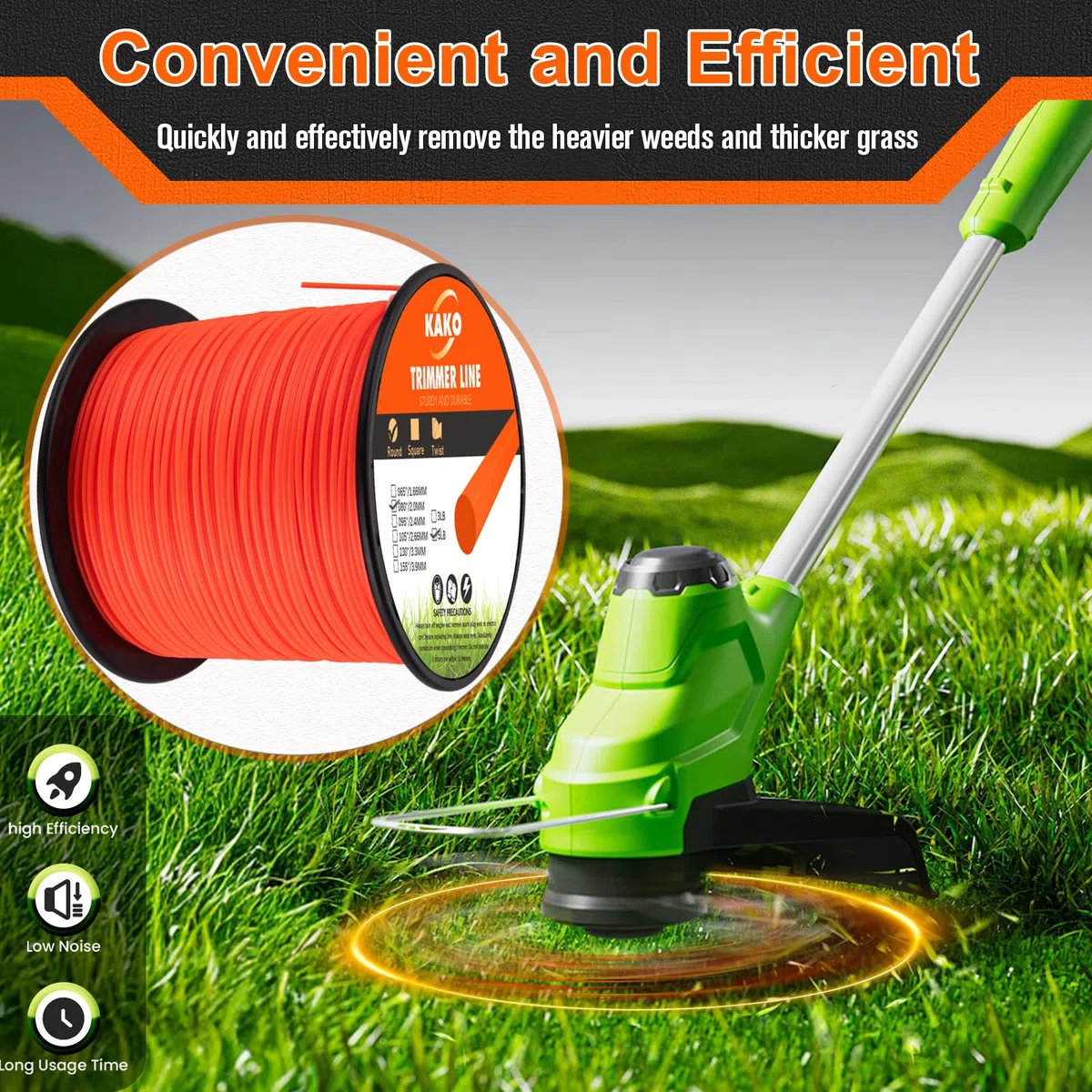 KAKO String Trimmer Line