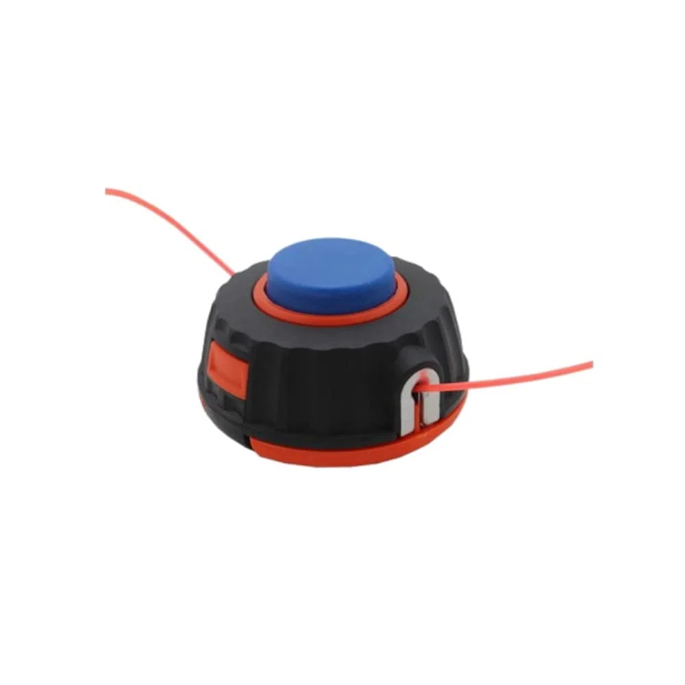 Trade-Shop - Juego de 5 cabezales de recortadora/cabezal de hilo M10 x 1,25 mm, rosca izquierda compatible con Dolmar Kawasaki Demon/desbrozadora para jardinería