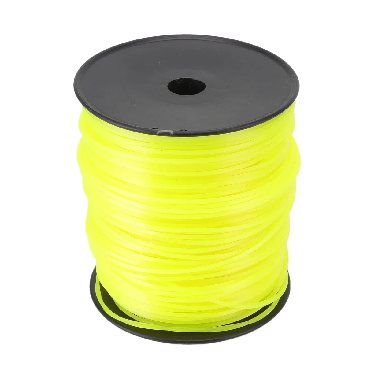 Línea de desbrozadora de hilo de 3 mm Quadrate Cable de hilo para cortacésped profesional resistente para cortacésped Weed Eater Bobina de repuesto de nailon amarillo (270 m/295,28 yardas)