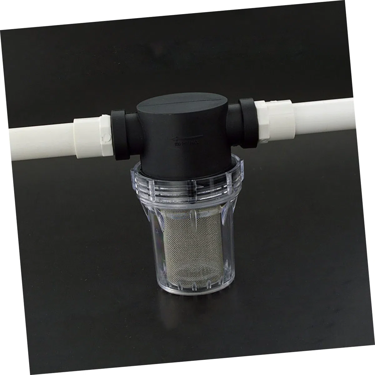 3piezas Filtro De Agua De Alta Presión con De PVC De Lavadoras De Alta Presión y Jardín Accesorios De Jardinería Negro