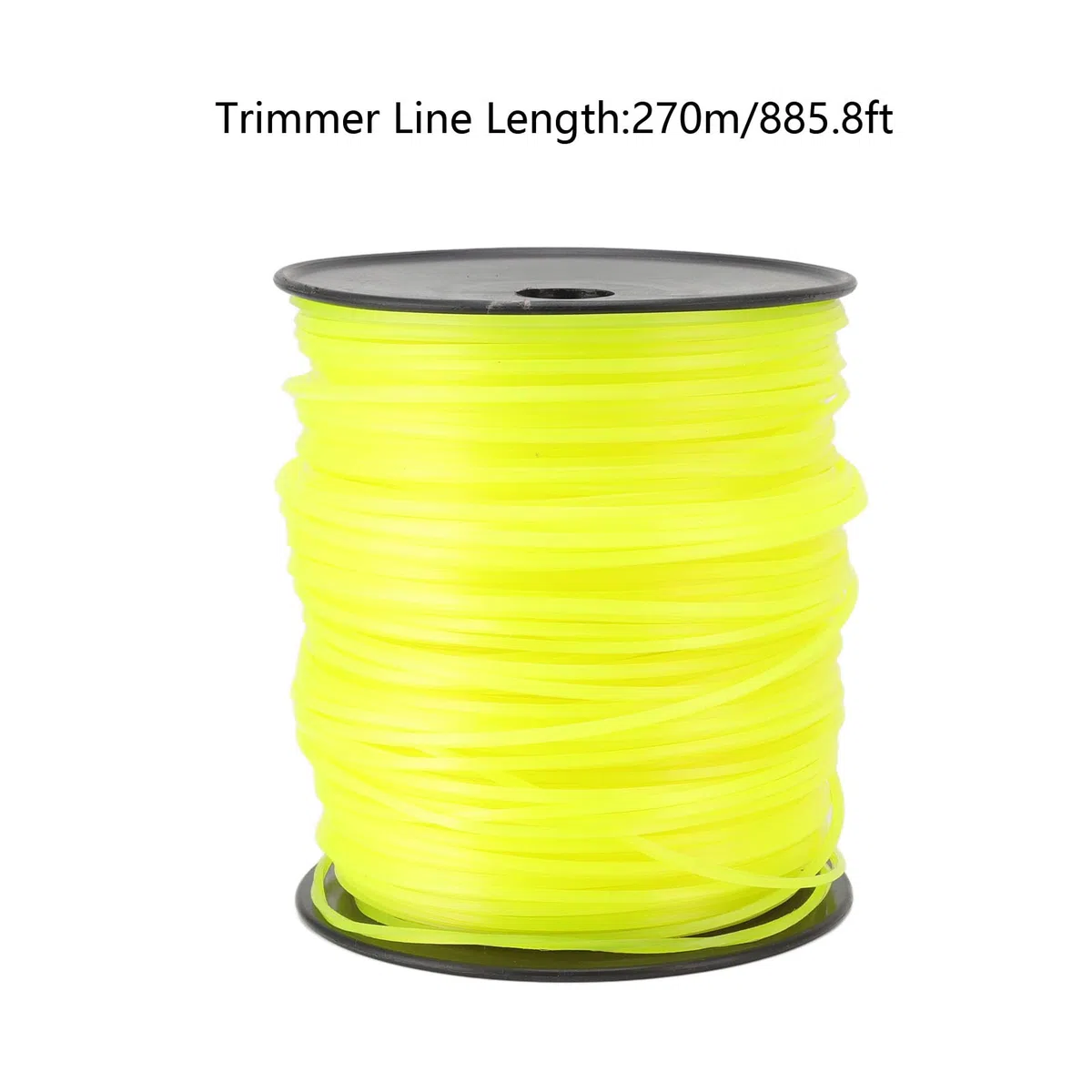 Hilo para Cortacésped Profesional de 3 Mm, Cable de Hilo para Cortacésped Cuadrado con Alta Compatibilidad, para (270 m/295,28 Yardas)