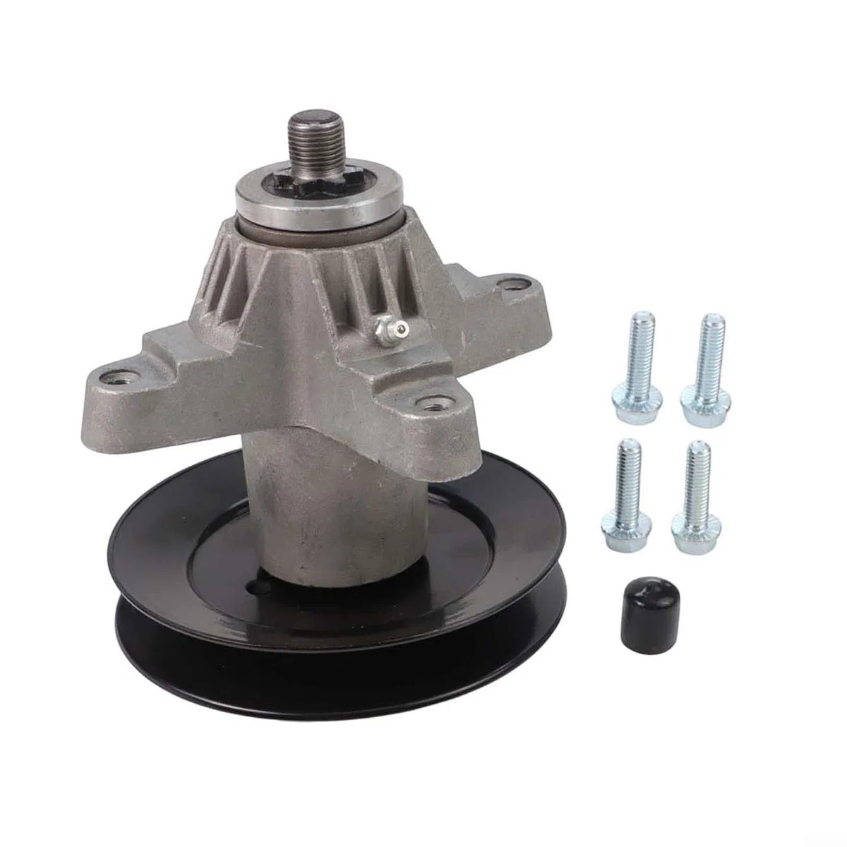Conjunto de husillo de cubierta de cortacésped para GT2100 sustituye a 918-04125C 918-04125B 918-04126 618-04126 18-04125A 618-04126A 918-04126B Componente de corte de metal con 4