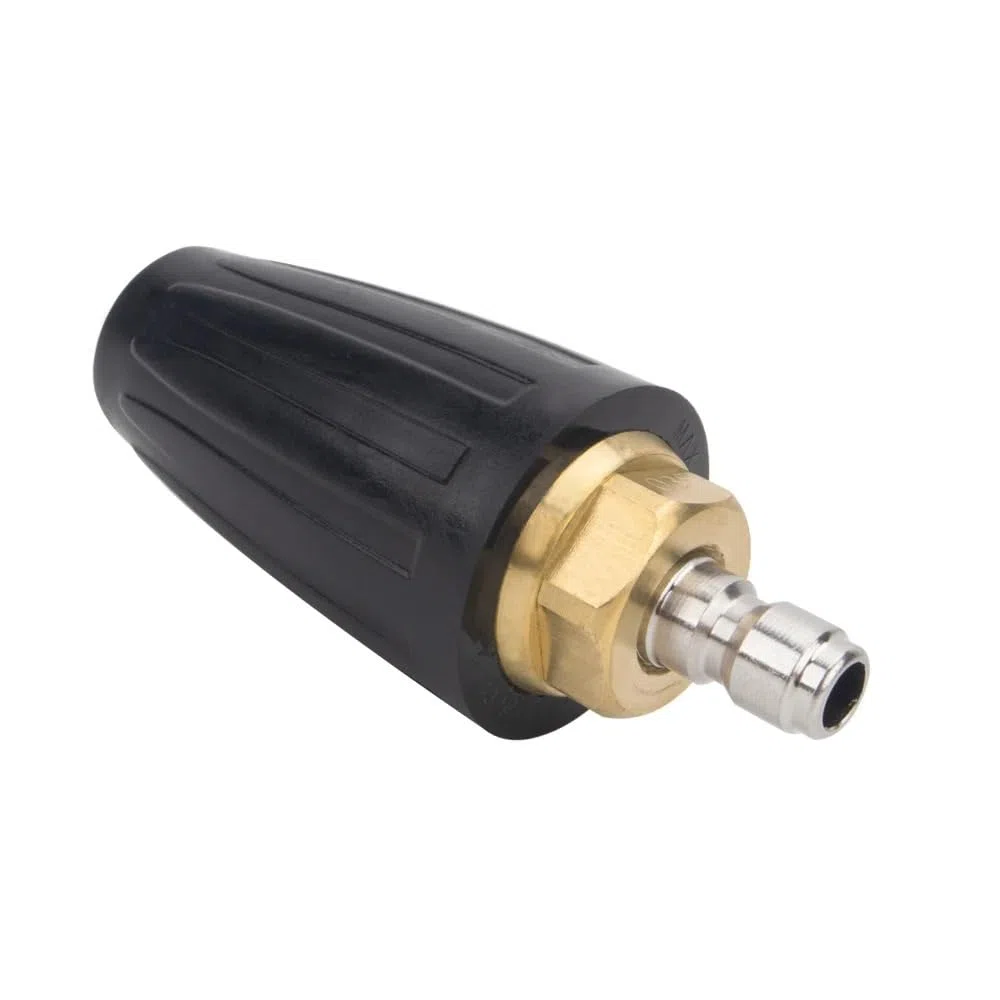 Boquilla Turbo de Chorro de Suciedad giratoria de latón for Limpieza a Alta presión con Agua de 280 bar/4000 PSI for hidrolavadoras de vehículos.(Nozzle Size 035)