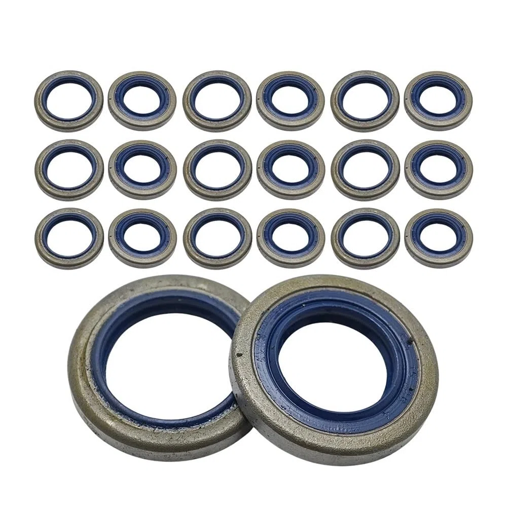 Juego de 10 Sellos Aceite for motosierras 362, 365, 371XP, 371 K, 372 XP, 375 y 503260301 505275719