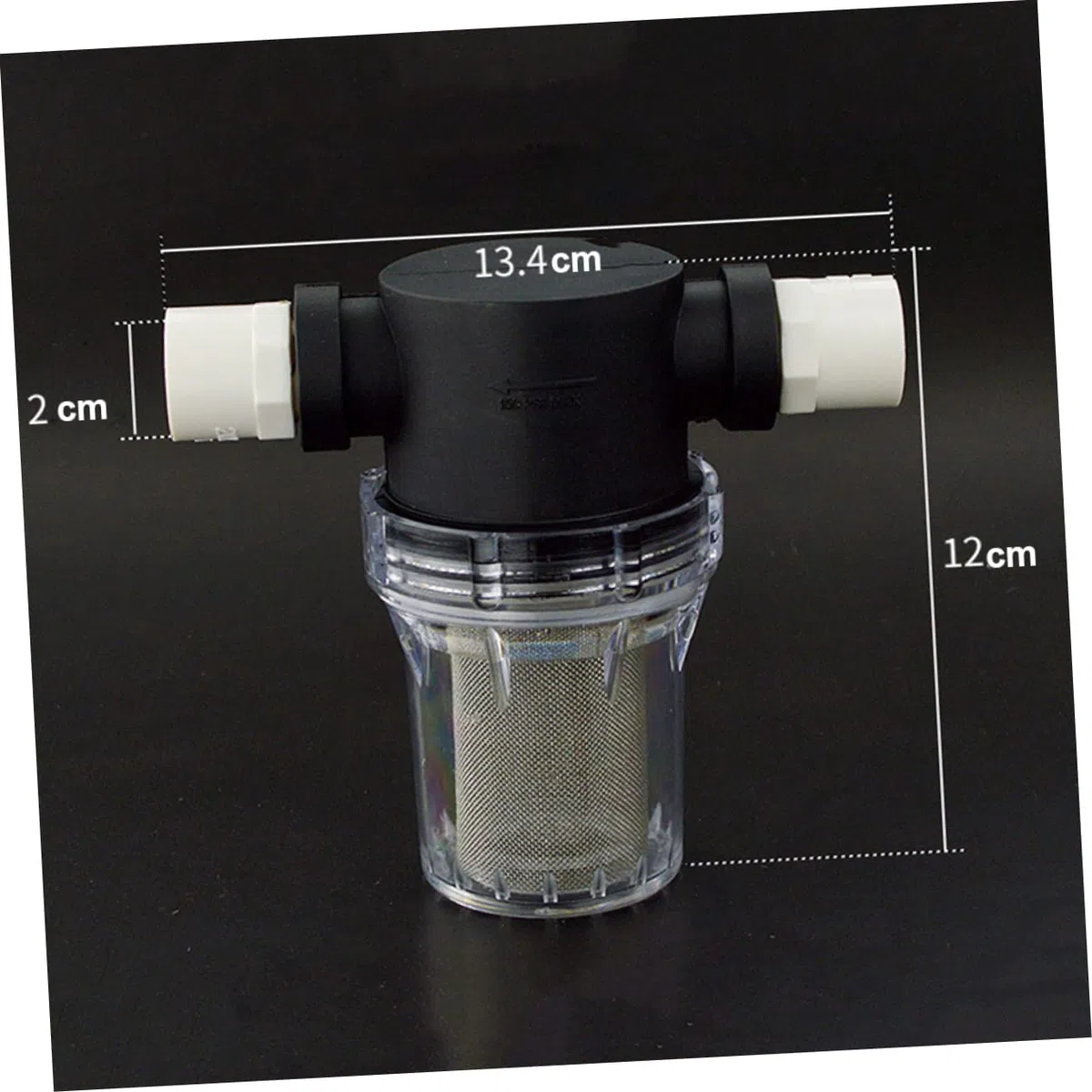 GLEAVI 3piezas Filtro De Agua para Hidrolavadora con Conector De Alta Presión y Malla De Micrones para Jardín y Suministros De Jardinería