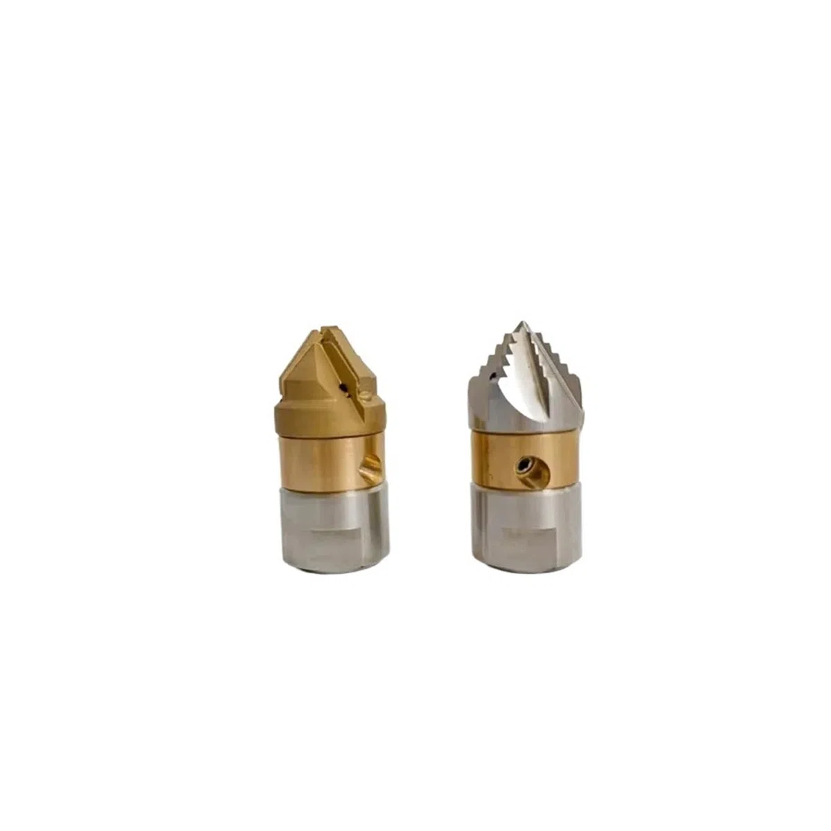 Boquilla rotativa 3/8 pulg para tuberías, limpiador de desagüe inox | Boquilla de alta presión para quitar bloqueos en drenajes y tuberías, caudal 10-30L/min(MULTI)
