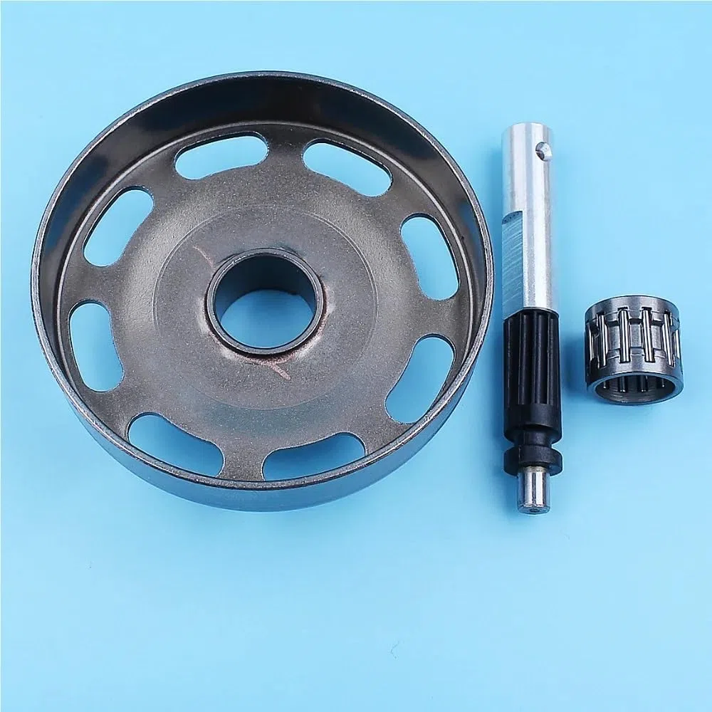 Conjunto de pistón de Aceite for Motosierra, piñón de Embrague de 3/8 "-6T, Apto for Husqvarna 135 140 135E 140E e-seris, Pieza de Repuesto, Herramientas de jardín