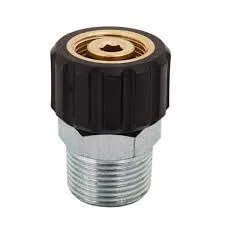Ultimate Washer Adaptador de repuesto para varita telescópica (M22) 3/4 pulgadas MNPT tipo tornillo similar a 85.791.025; compatible con varita telescópica de presión BE modelo 85.206.424L